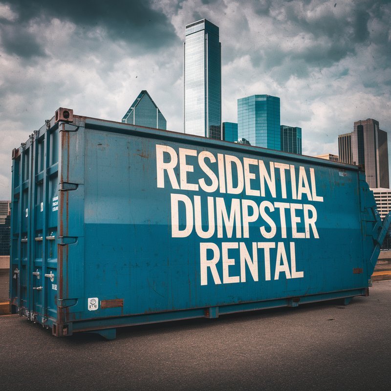 Residential Dumpster Rental Dallas